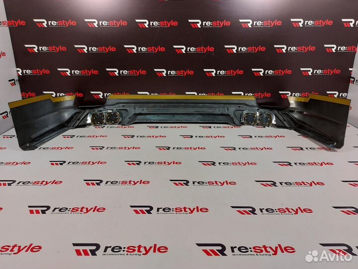 Губа задняя Toyota Land Cruiser Prado 150 3м с18г