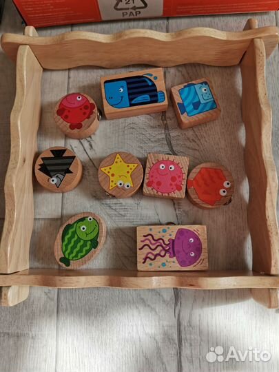 Развивающие деревянные игрушки