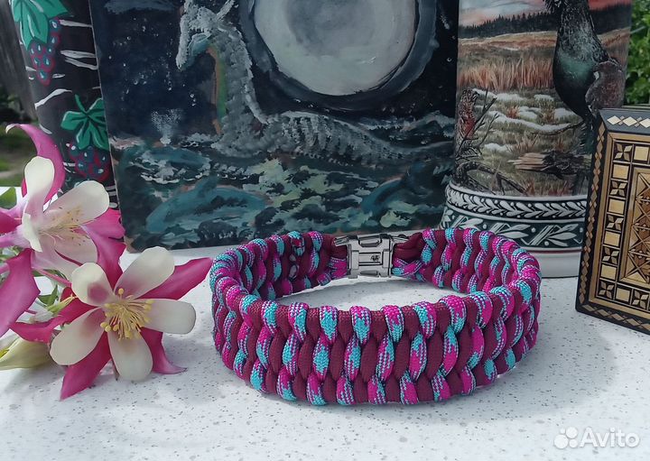 Ошейники и поводки из паракорда