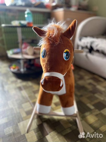 Детская качалка лошадь
