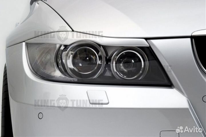 Реснички на фары BMW 3 E90