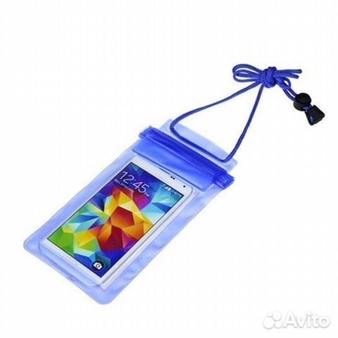 Чехол для телефона водонепроницаемый синий