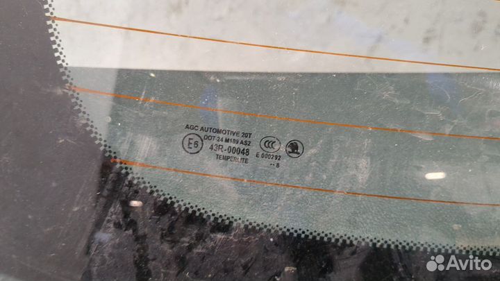 Крышка багажника Skoda Fabia, 2008