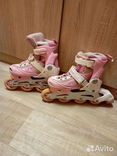 Роликовые коньки детские раздвижные
