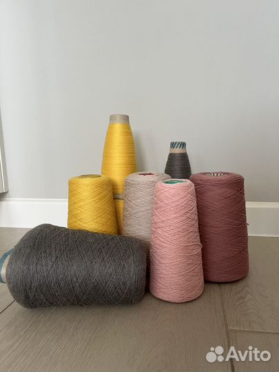 Пряжа меринос бобинная (Италия)