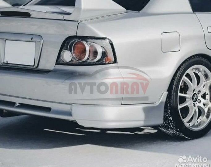 Клыки на задний бампер galant 8 VR-4