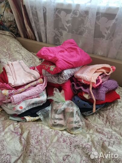 Бронь Детские вещи пакетом бесплатно на девочку