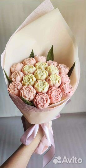 Розы цветы из шоколада