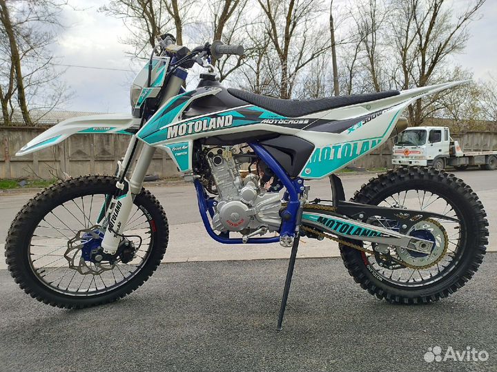 Мотоцикл Кросс Motoland X3 300W LUX (174MN-3)