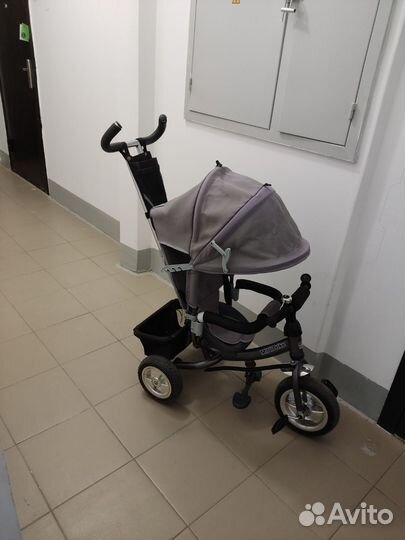 Детский велосипед с ручкой бу