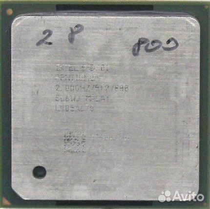 Процессор Socket-478 Intel Pentium 4 Northwood 2,8