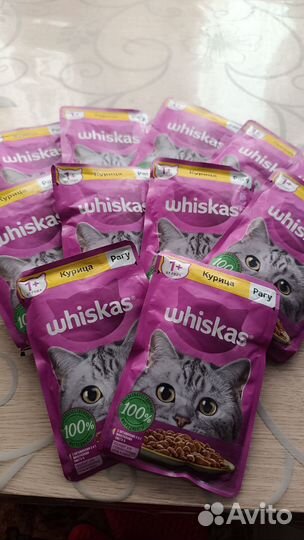 Корм для кошек вискас
