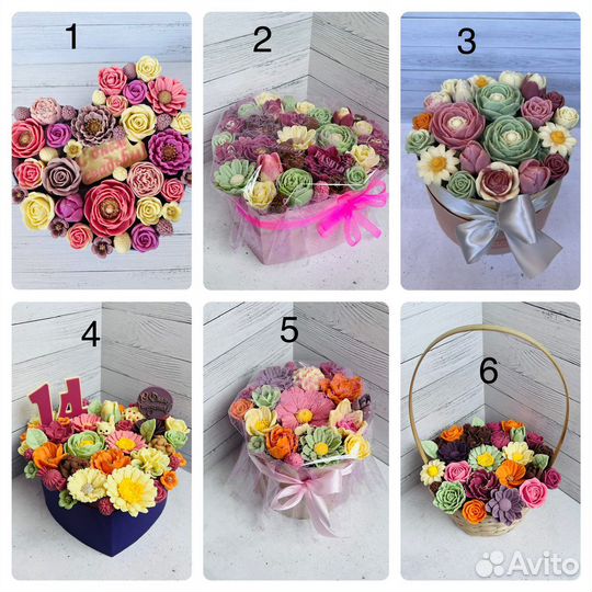 Шоколадные букеты, конфеты, наборы