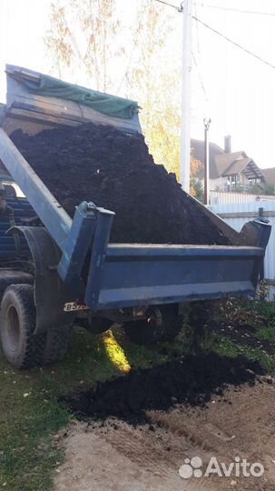 Плодородный слой земли, Чернозём, песок, навоз