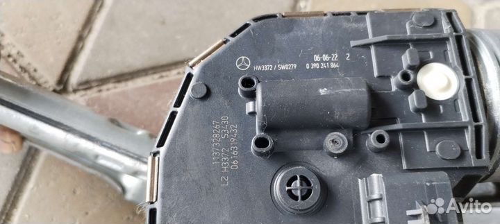 Трапеция дворников w211 Mercedes рестайлинг