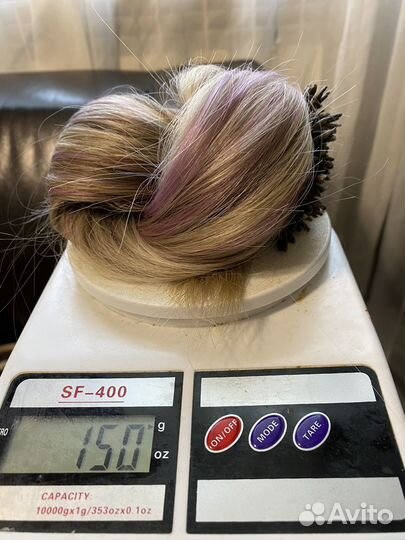 Волосы для наращивания 50-45 см бу