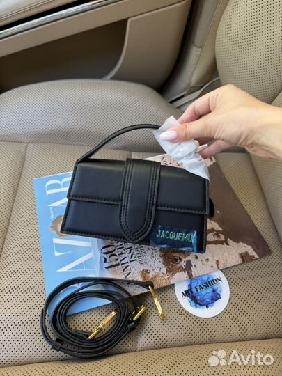 Мини сумка Jacquemus Le Grand Bambino black