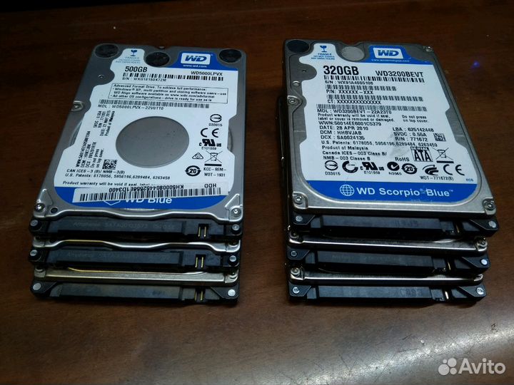 HDD для ноутбуков