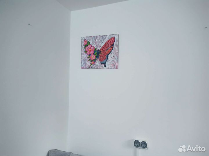 Панно Бабочка картина Барельеф