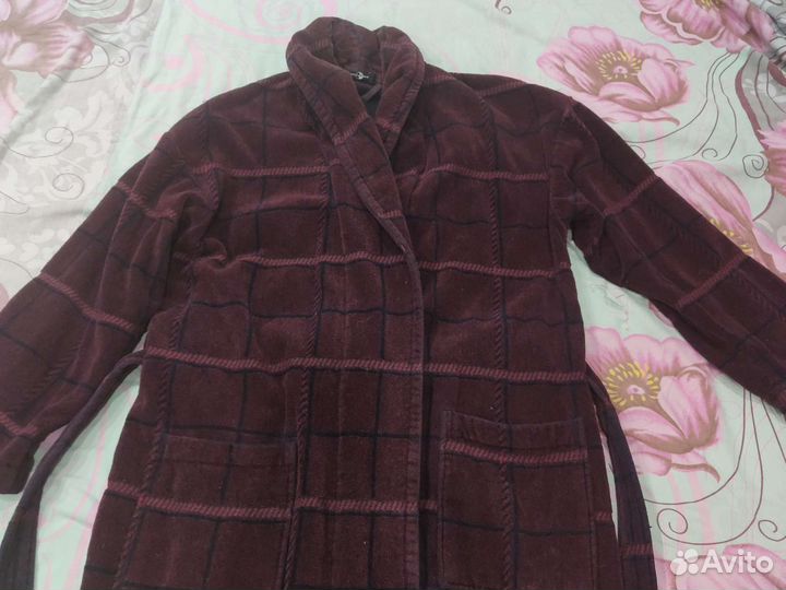 Мужской махровый халат