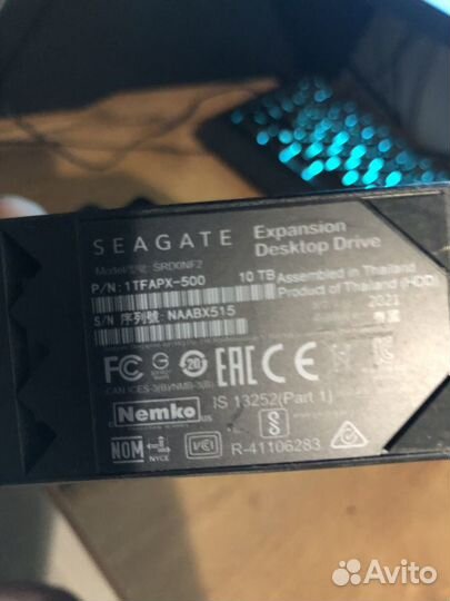 Внешний жесткий диск seagate