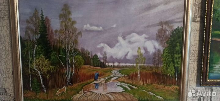Картина маслом на холсте
