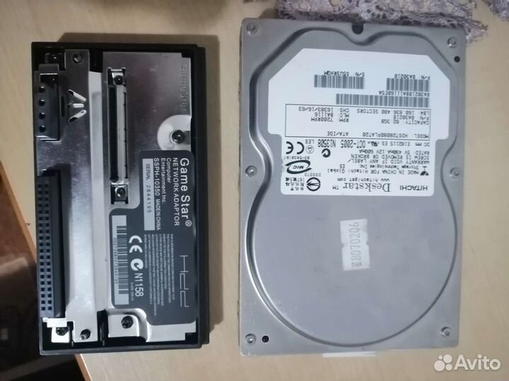 Жесткий диск и адаптер