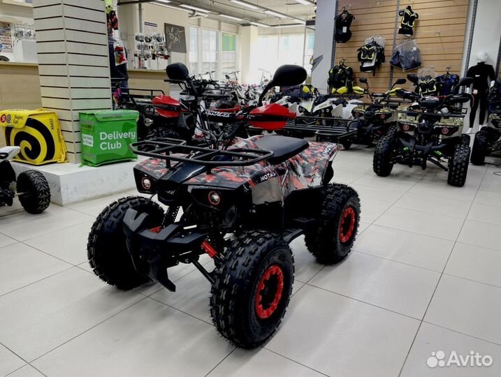 Подростковый квадроцикл motax grizlik super LUX