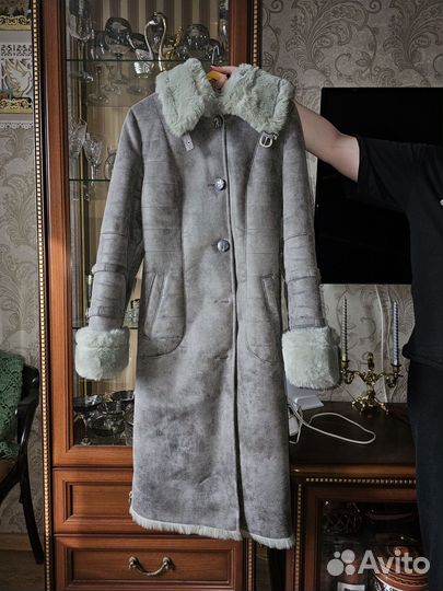 Дубленка женская зимняя