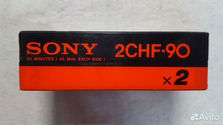 Аудиокассеты sony CHF 90 pack 2