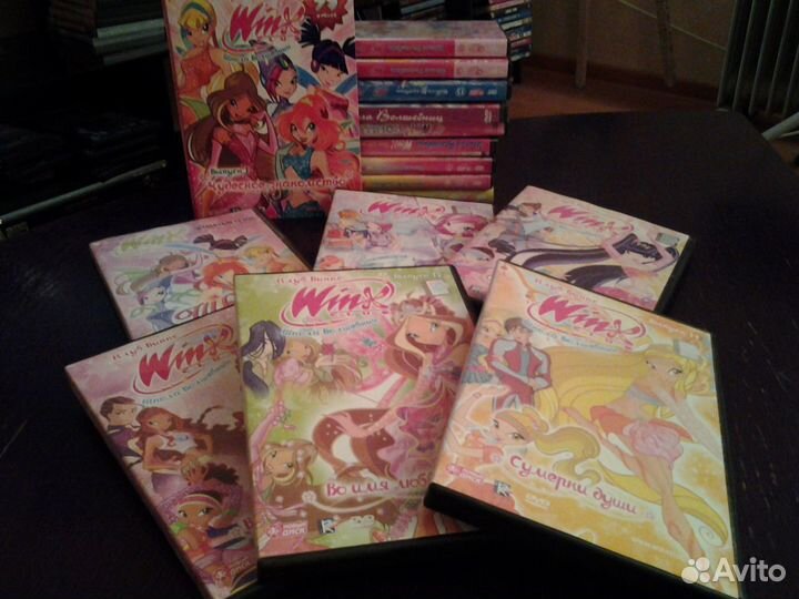 DVD диски Winx 16 шт