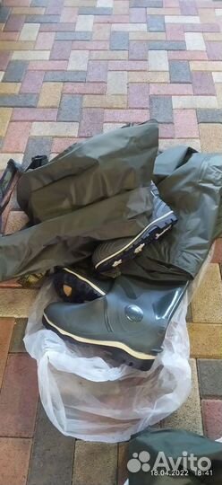 Комбинезон кастюм резиновый рыбацкий, охотничий