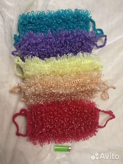 Мочалка ручной работы