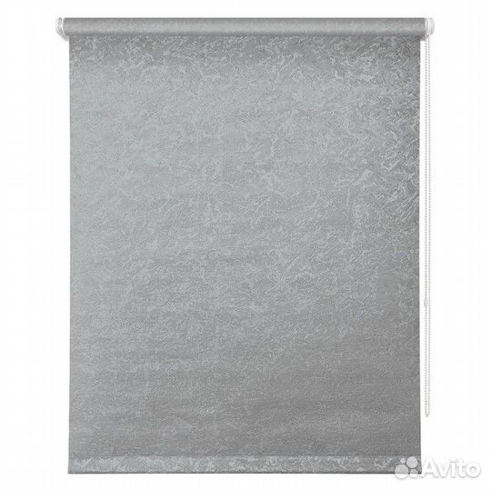 Штора рулонная уют Фрост 80х175см серая, арт.62.рш