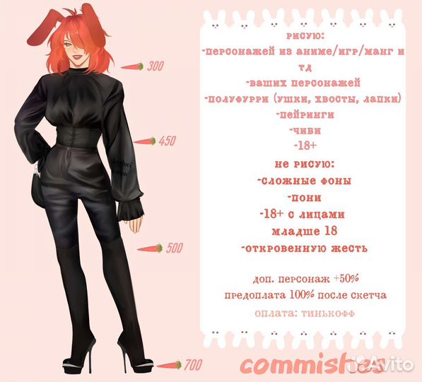 Рисунки на заказ арт