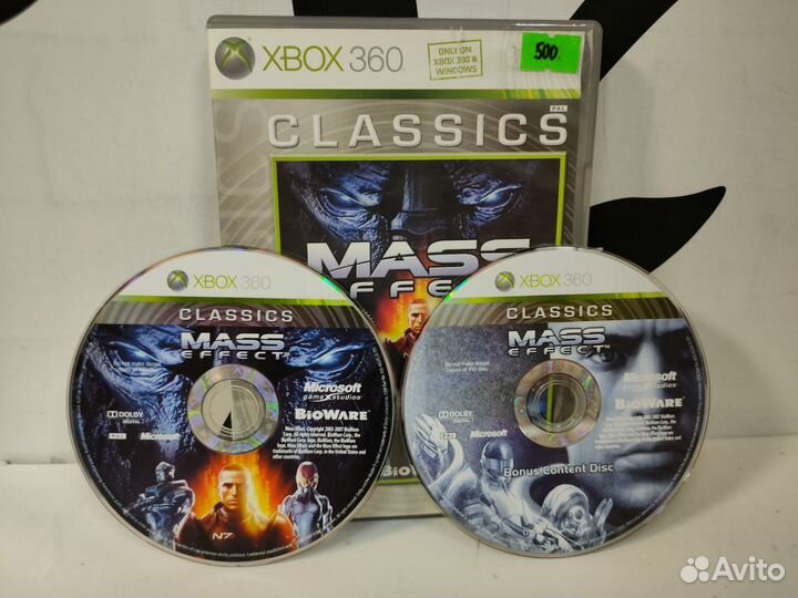 Игра Mass Effect Classics для Microsoft Xbox 360