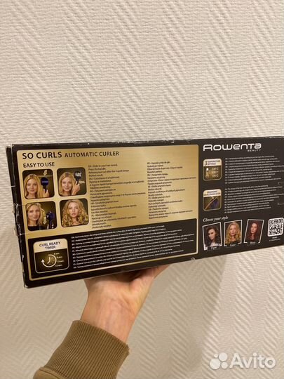Плойка Rowenta so curls CF3611D0