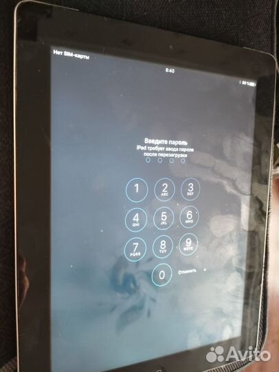 iPad 4 64gb WiFi + Cellular 64 GB на запчасти