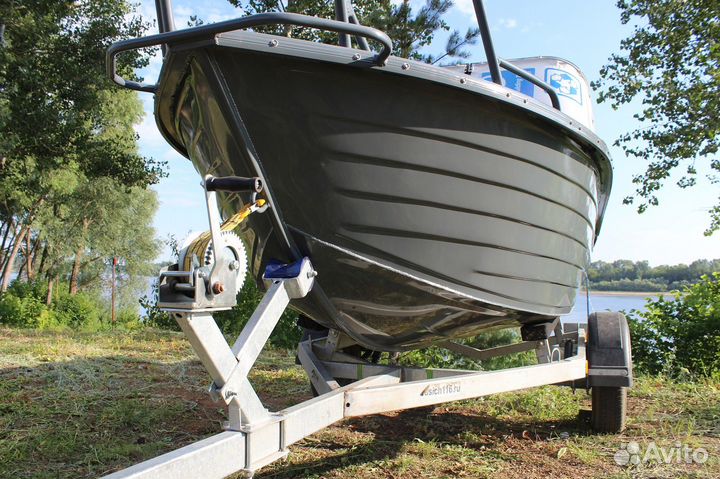Алюминиевая лодка Verta 400 DC Новая в наличии