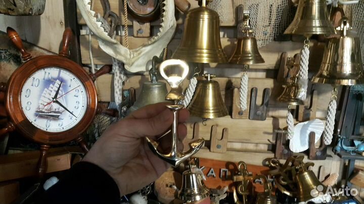 Рында штурвал подарок в морском стиле