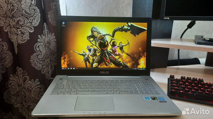 Игровой ноутбук i7 4710/GTX 850/SSD