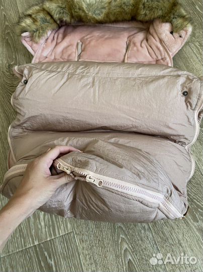 Зимний конверт в коляску