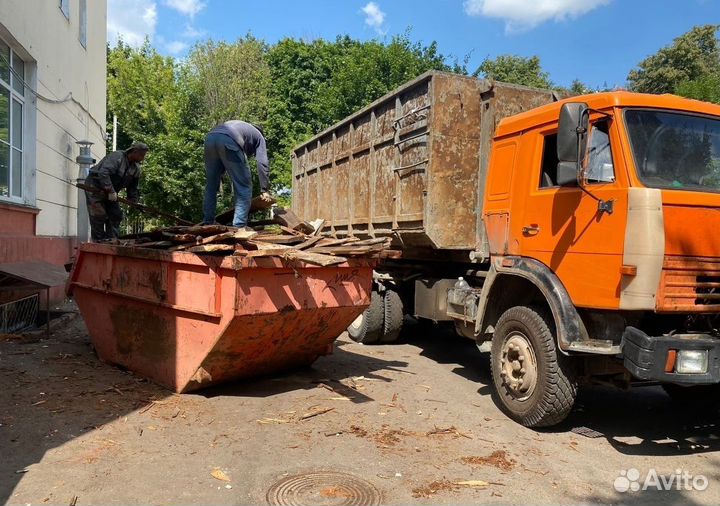 Вывоз строительного мусора контейнером, ГАЗЕЛЬЮ