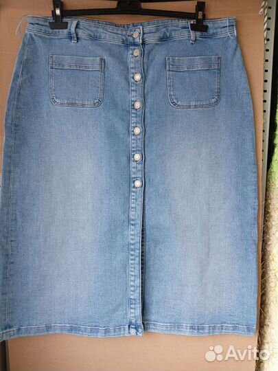 Юбка джинсовая
