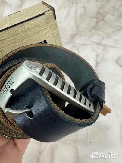 Кожаный мужской ремень Diesel