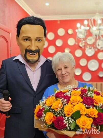 Стас Михайлов,ростовая кукла,аниматор