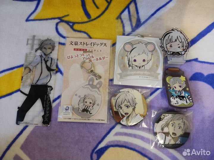 Оригинальный мерч с Ацуши Великий из бродячих псов