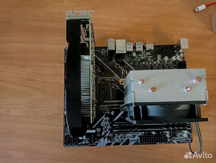 Связка Ryzen 5 - b450-16GB ddr4-бп 700w 80+ 1050ti