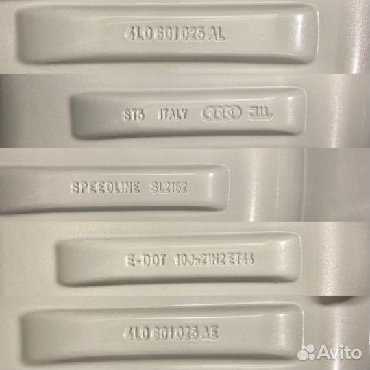 Оригинальные диски Audi Q7 S-line V12 R21