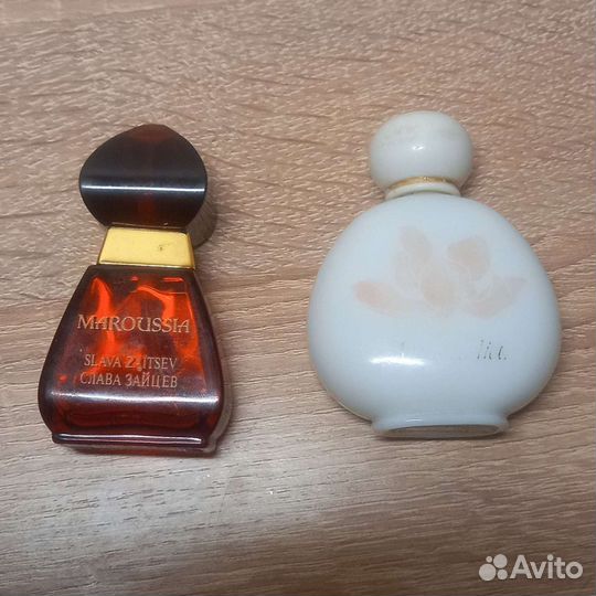 Винтажные флаконы Слава Зайцев и Магнолия